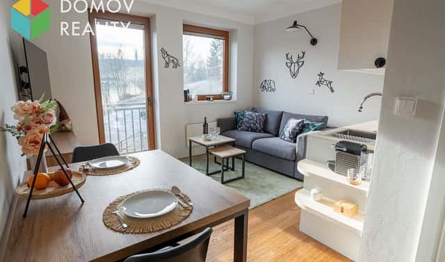 Prodej bytu 2+kk 37 m², Jablonec nad Jizerou – Bratrouchov, okres Semily