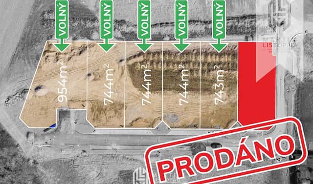 Prodej stavebního pozemku 729 m², Komárov, okres Olomouc