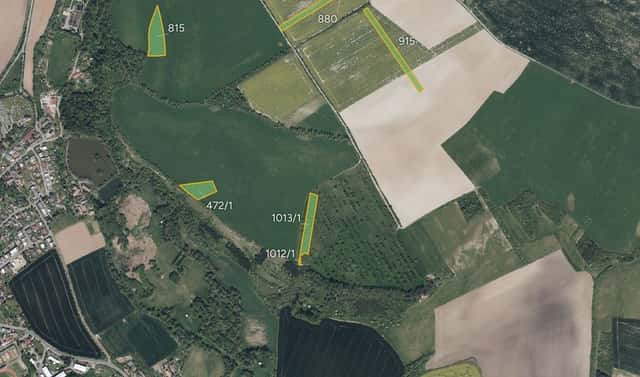 Prodej pole 15 140 m², Chrast, okres Chrudim