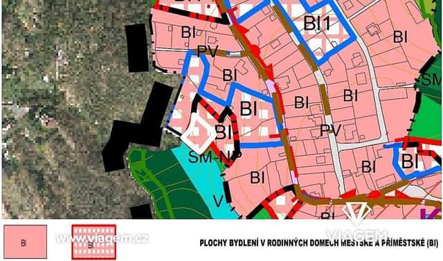 Prodej stavebního pozemku 962 m², Ústí nad Labem