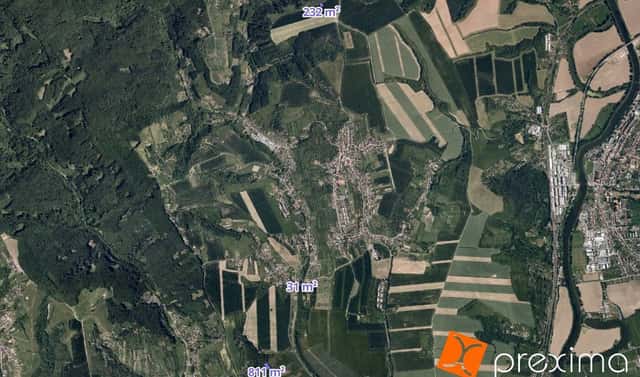 Prodej lesa 344 m², Halenkovice, okres Zlín