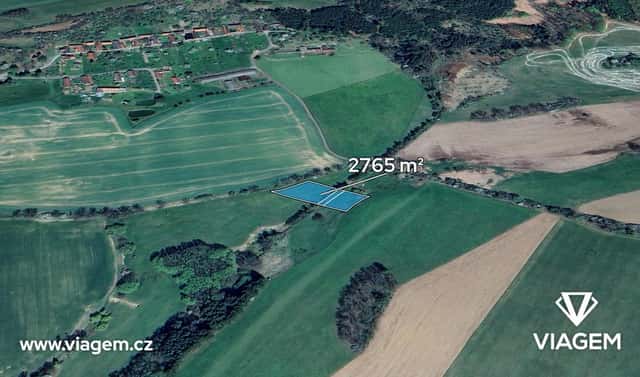 Prodej pole 460 m², Borotín, okres Tábor