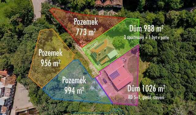 Prodej stavebního pozemku 773 m², Mlýnská, Jaroslavice, okres Znojmo