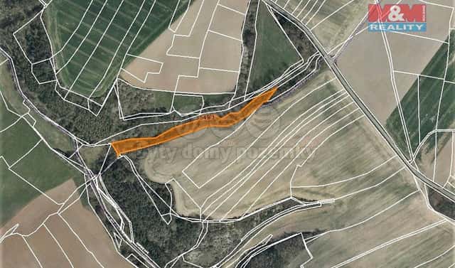 Prodej lesa 4 593 m², Dobříč, okres Plzeň-sever