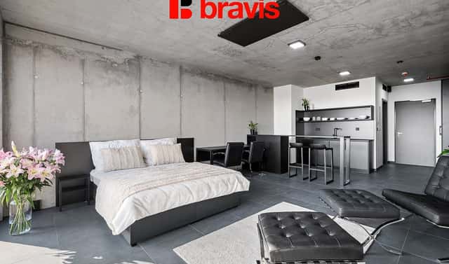 Pronájem bytu 1+kk 36 m², Královopolská, Brno – Žabovřesky, okres Brno-město