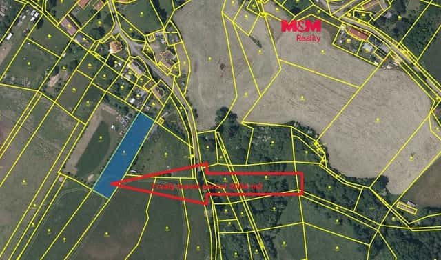 Prodej louky 2 004 m², Hoslovice, okres Strakonice