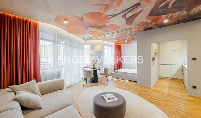 Pronájem bytu 1+kk 52 m², Naskové, Praha 5 – Košíře