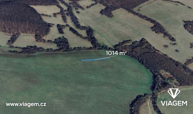 Prodej pole 1 014 m², Záhorovice, okres Uherské Hradiště
