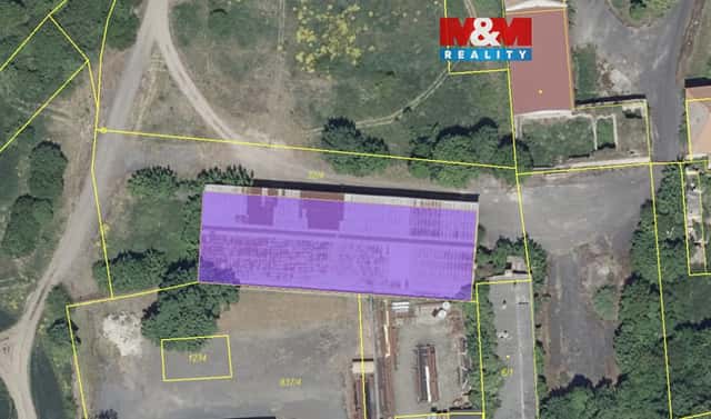 Pronájem skladovacích prostor 300 m², Cítoliby, okres Louny