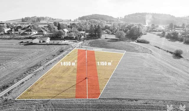 Prodej stavebního pozemku 1 150 m², Radomyšl, okres Strakonice