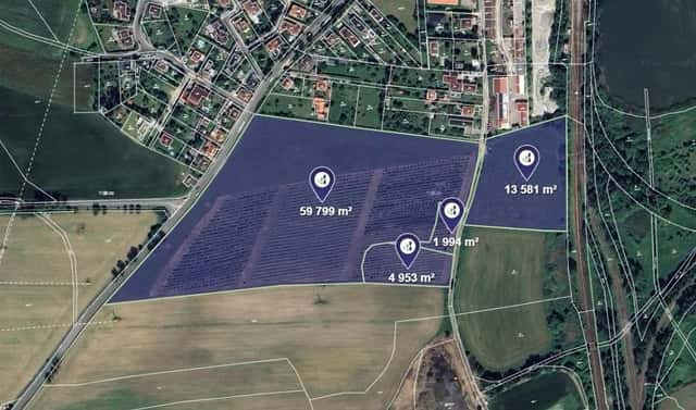 Prodej stavebního pozemku 13 388 m², Písek