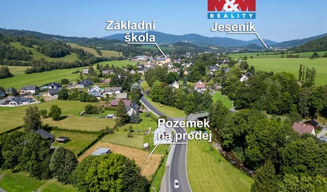 Prodej stavebního pozemku 1 727 m², Bělá pod Pradědem – Adolfovice, okres Jeseník