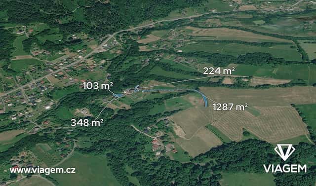 Prodej zahrady 345 m², Bystřice, okres Frýdek-Místek