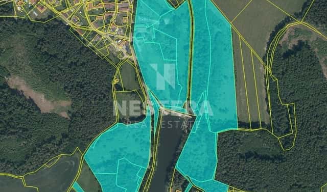 Prodej stavebního pozemku 112 997 m², Popovice – Mladovice, okres Benešov