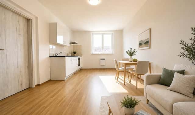 Prodej bytu 1+kk 38 m², Mládežnická, Mšené-lázně, okres Litoměřice