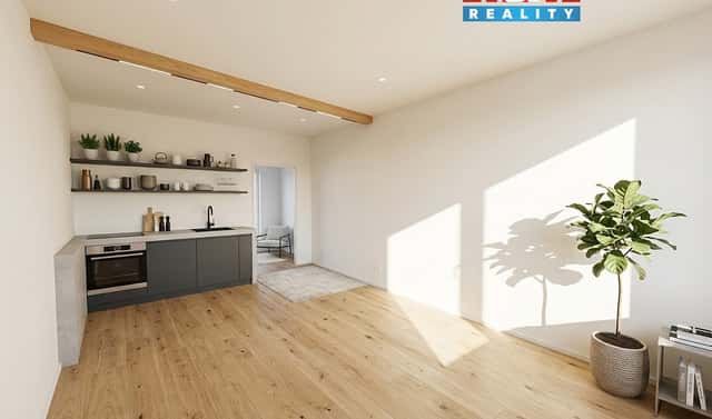 Pronájem bytu 1+kk 28 m², Želenická, Děčín – Děčín VI-Letná