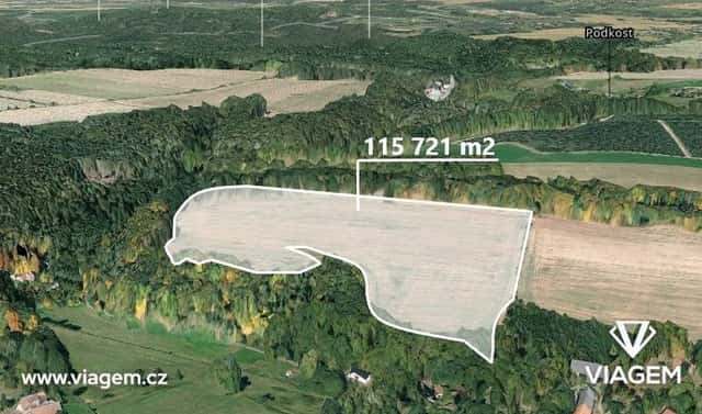 Prodej pole 38 573 m², Dolní Bousov, okres Mladá Boleslav