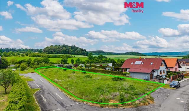 Prodej stavebního pozemku 1 604 m², Trhové Dušníky, okres Příbram