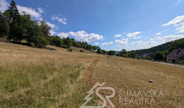 Prodej stavebního pozemku 4 773 m², Petrovice u Sušice – Pařezí, okres Klatovy
