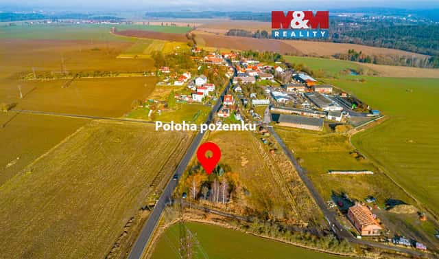 Prodej stavebního pozemku 1 245 m², Bechyně – Senožaty, okres Tábor