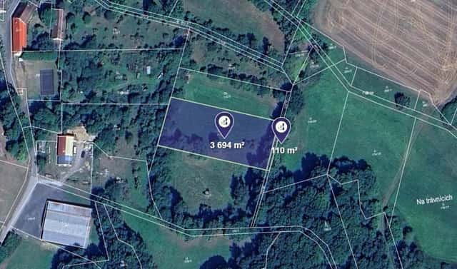 Prodej zahrady 1 902 m², Kasejovice, okres Plzeň-jih