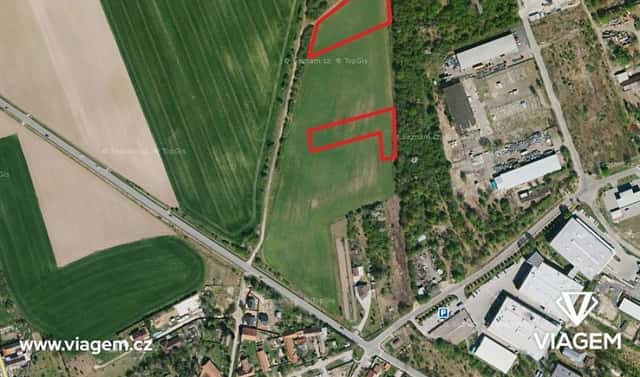 Prodej stavebního pozemku 2 854 m², Milovice, okres Nymburk