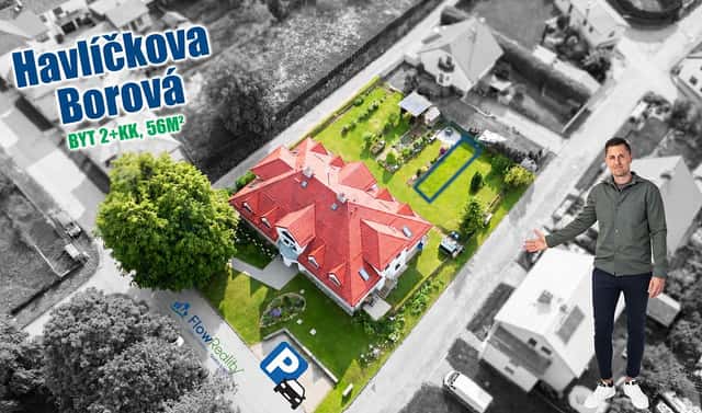 Pronájem bytu 2+kk 56 m², Drahotín, Havlíčkova Borová, okres Havlíčkův Brod