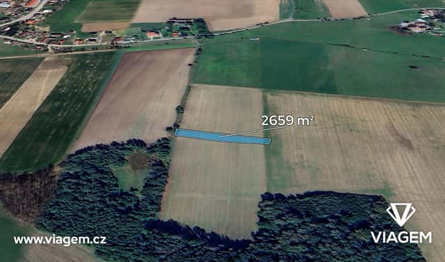 Prodej pole 379 m², Tisovec, okres Chrudim