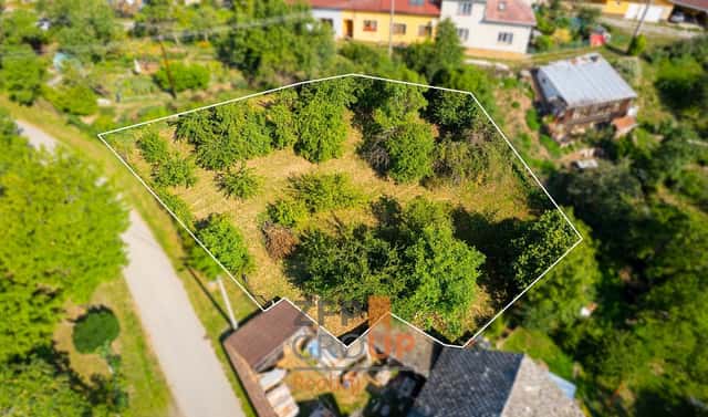 Prodej stavebního pozemku 1 005 m², Borotín, okres Blansko
