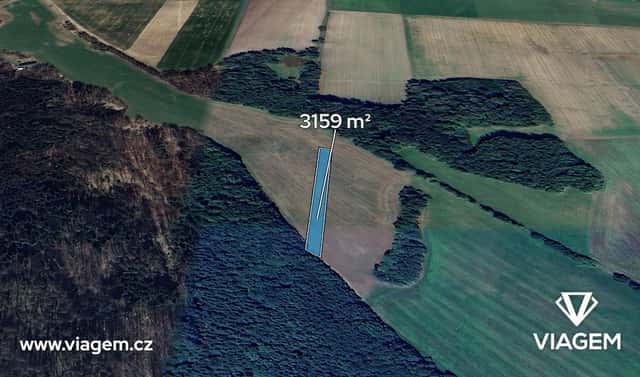 Prodej pole 451 m², Tisovec, okres Chrudim