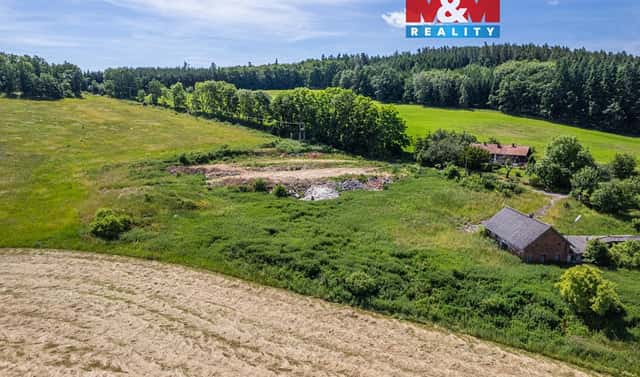 Prodej komerčního pozemku 1 369 m², Kosova Hora, okres Příbram