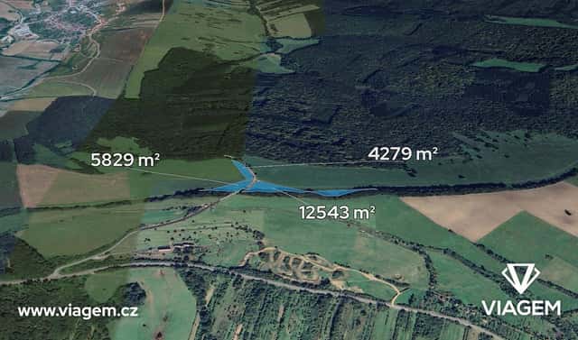 Prodej pole 857 m², Korytná, okres Uherské Hradiště