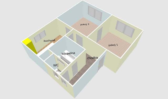 Prodej bytu 2+1 57 m², Jáchymovská, Příbram