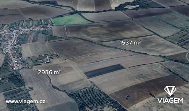Prodej pole 4 473 m², Kněždub, okres Hodonín