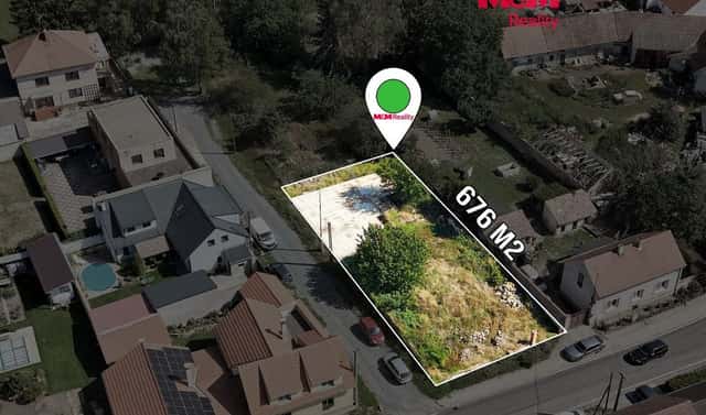Prodej stavebního pozemku 676 m², Černuc – Miletice, okres Kladno