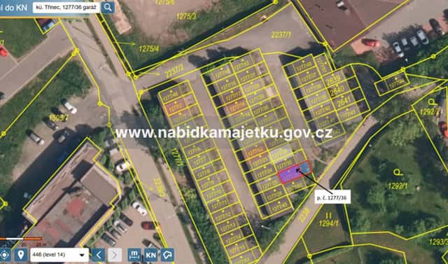 Prodej stavebního pozemku 32 m², Třinec, okres Frýdek-Místek