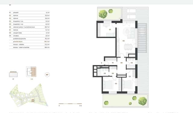 Prodej bytu 4+kk 96 m², Saturnova, Praha 10 – Uhříněves