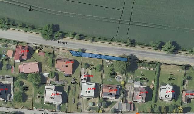 Prodej pozemku 72 m², Louňovice pod Blaníkem, okres Benešov