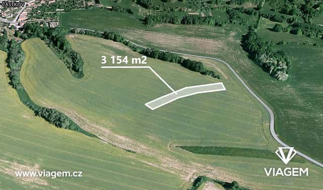 Prodej pole 1 682 m², Částkov, okres Uherské Hradiště