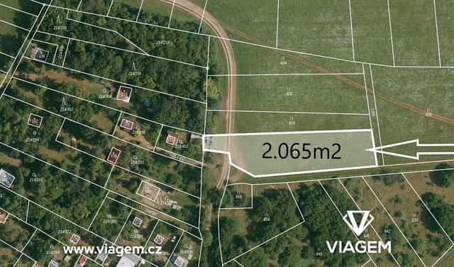 Prodej pole 2 435 m², Prostějovičky, okres Prostějov