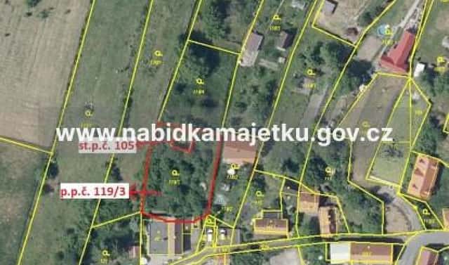 Prodej stavebního pozemku 939 m², Kamýk, okres Litoměřice