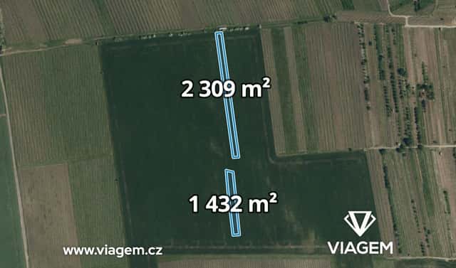 Prodej pole 467 m², Ratíškovice, okres Hodonín