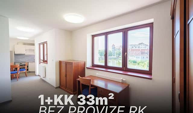 Pronájem bytu 1+kk 33 m², Rybniční, Jindřichův Hradec
