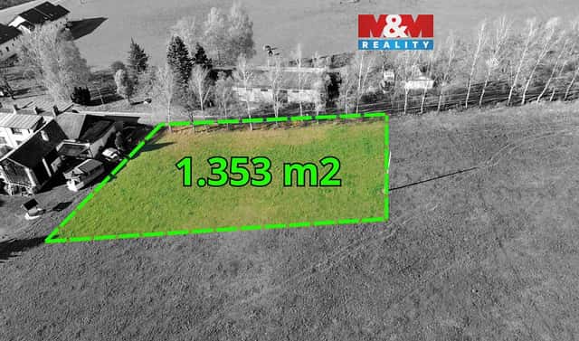 Prodej stavebního pozemku 1 353 m², Úhlejov, okres Jičín