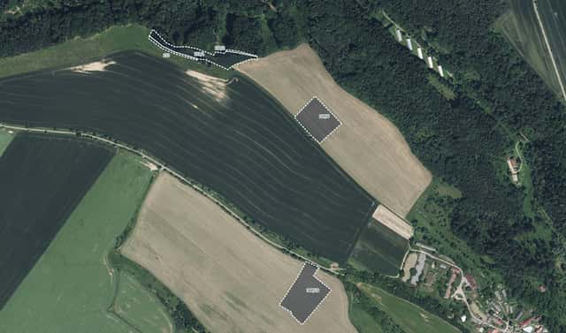 Prodej pole 14 184 m², Mukařov, okres Mladá Boleslav