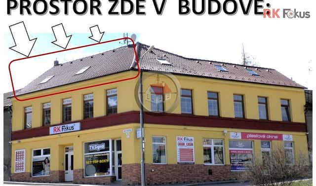 Pronájem kanceláře 70 m², Vaňkovo nám., Třebíč – Horka-Domky