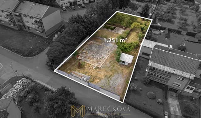 Prodej stavebního pozemku 1 251 m², Zlaté Hory, okres Jeseník