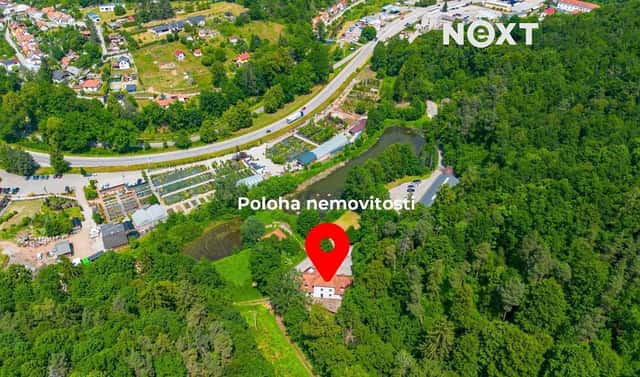 Prodej obchodních prostor 522 m², Chvalšinská, Český Krumlov – Latrán