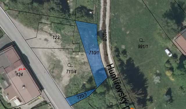 Prodej stavebního pozemku 284 m², Vítězná, okres Trutnov