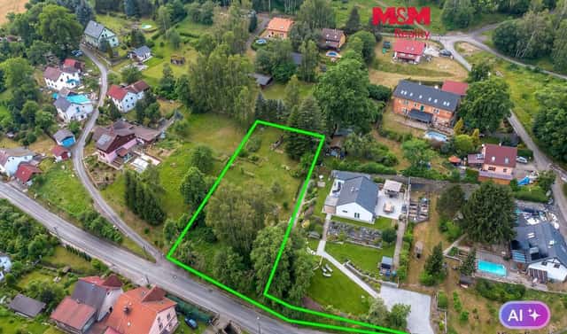 Prodej stavebního pozemku 2 115 m², Ludvíkovice, okres Děčín